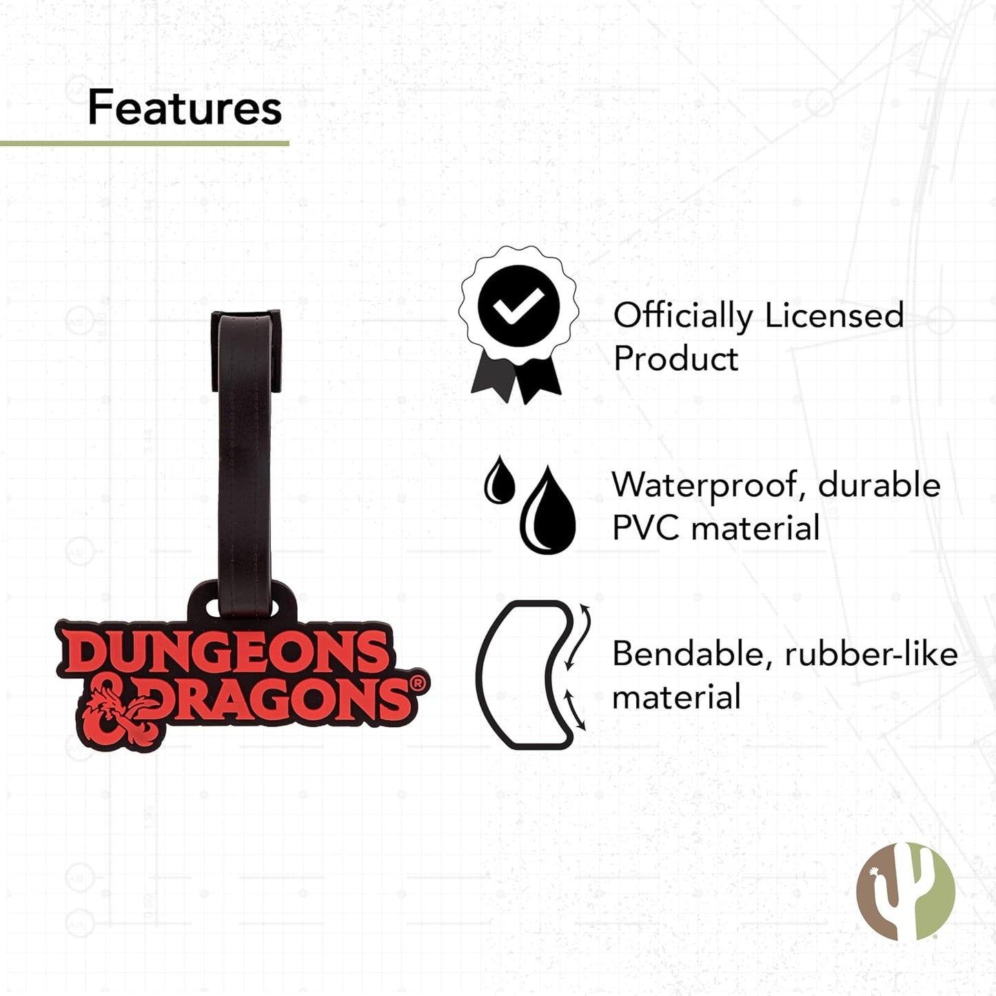 Dungeons & Dragons: Luggage Tag B