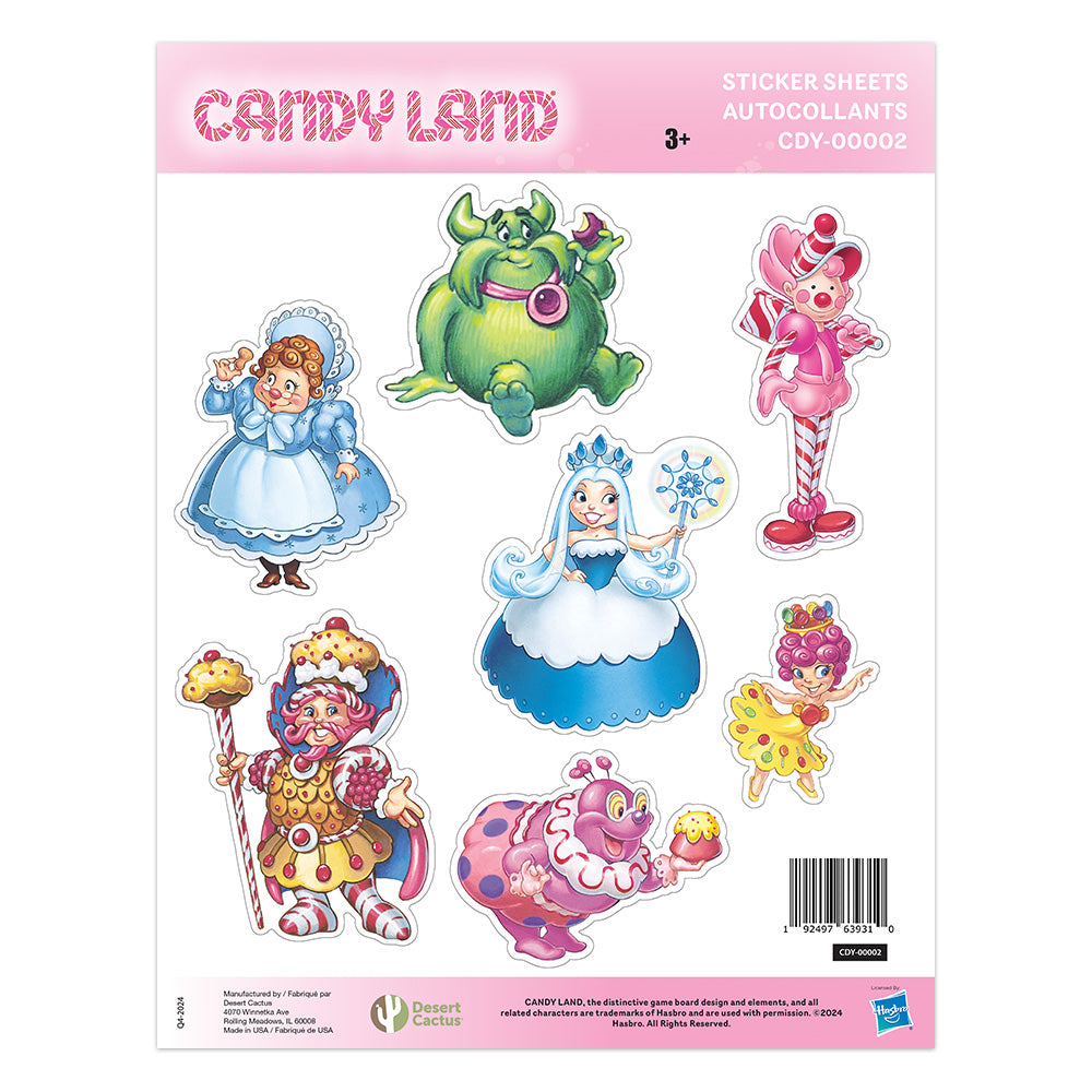 Candy Land: Sticker Sheet CDY-00002