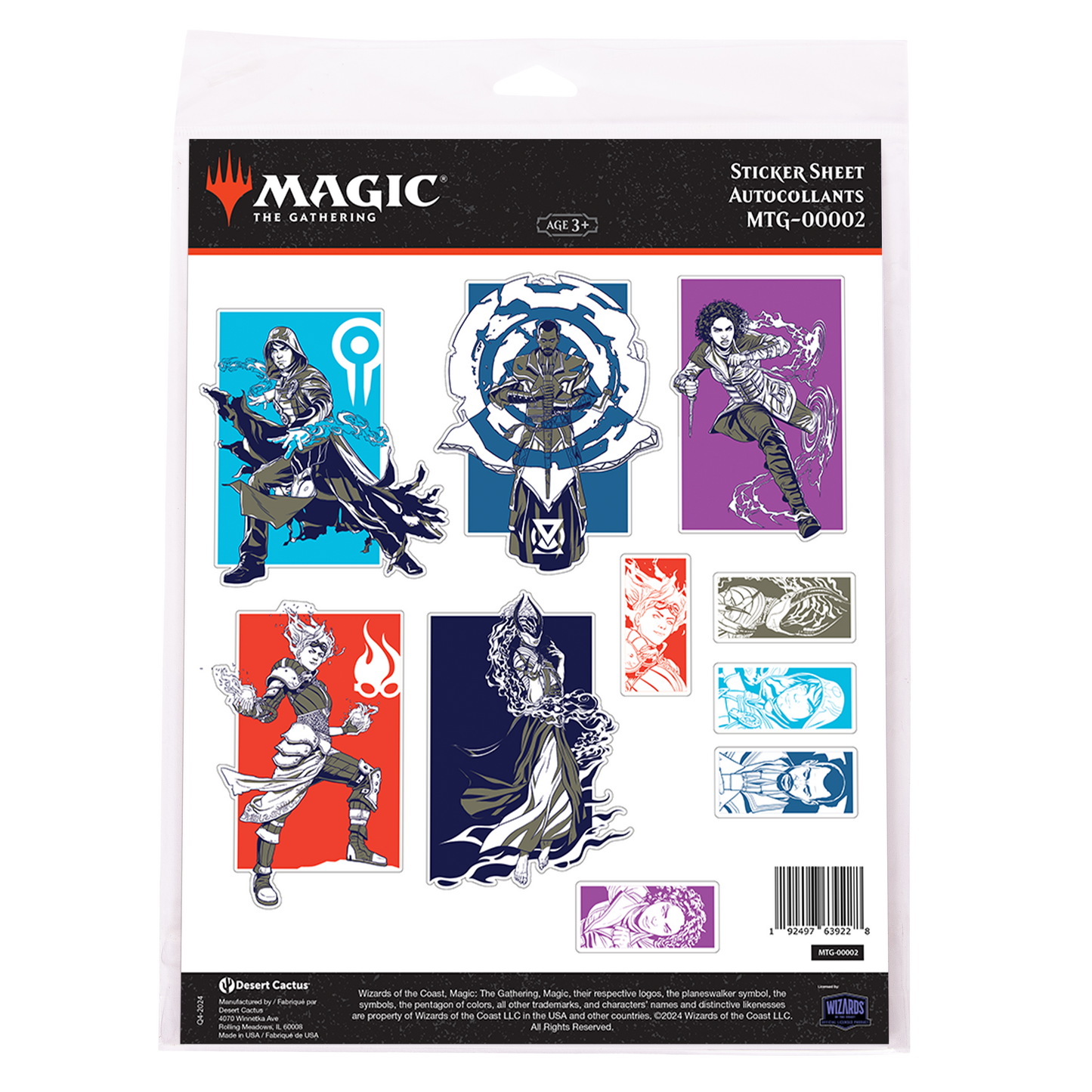 Magic: The Gathering: Sticker Sheet MTG-00002