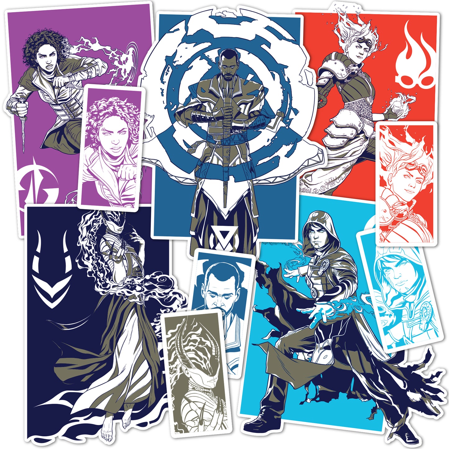 Magic: The Gathering: Sticker Sheet MTG-00002