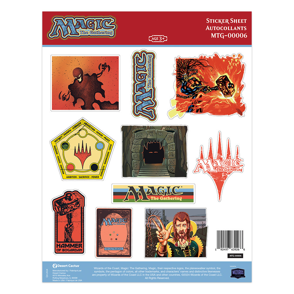 Magic: The Gathering: Sticker Sheet MTG-00006