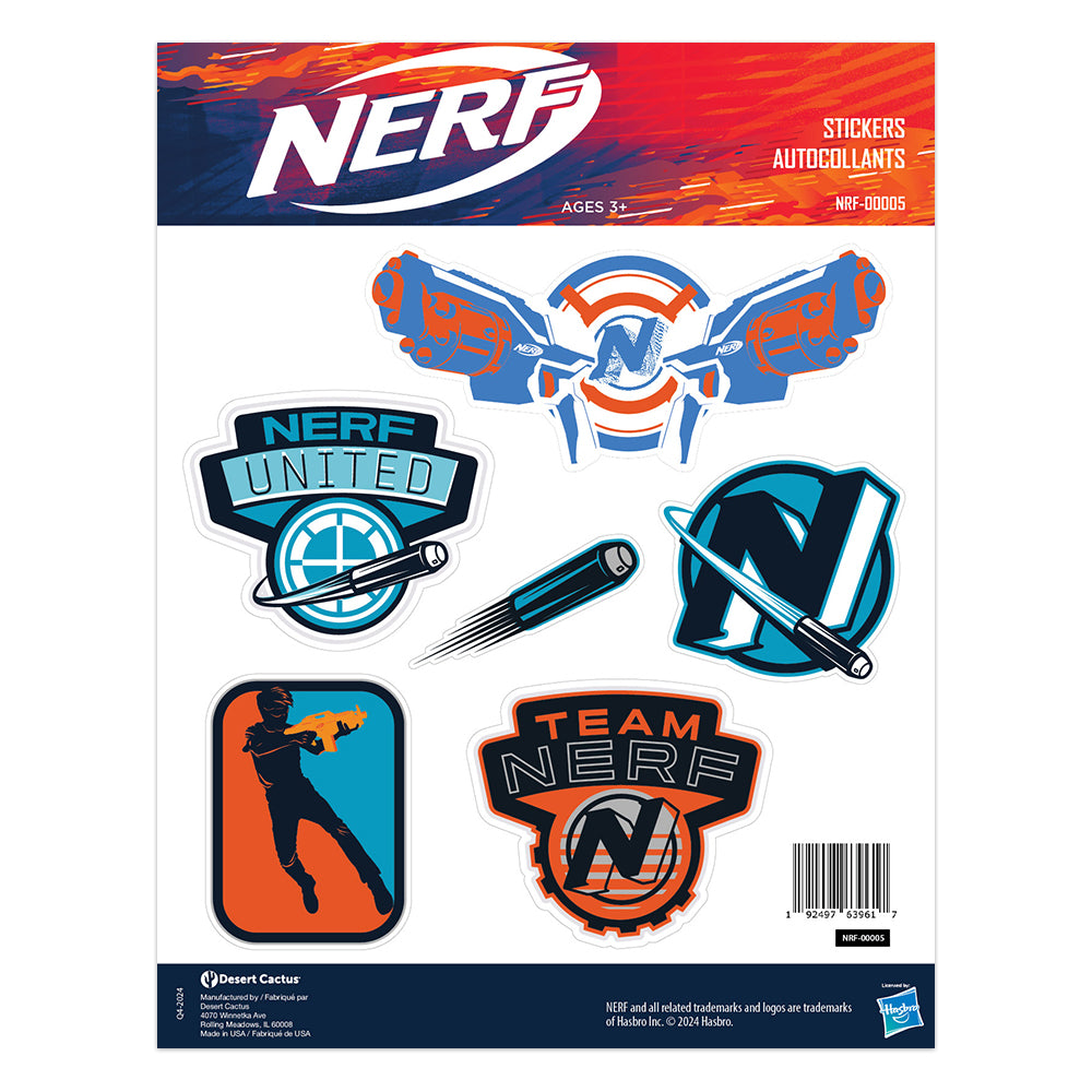 NERF: Sticker Sheet NRF-00005