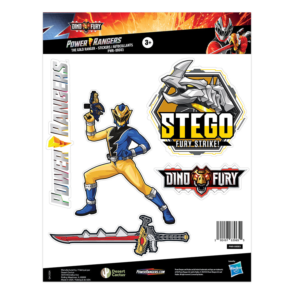 Power Rangers: Sticker Sheet PWR-00003