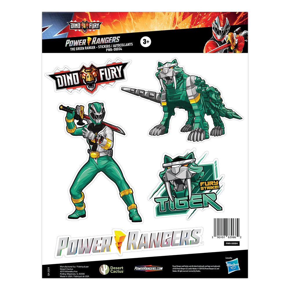 Power Rangers: Sticker Sheet PWR-00004