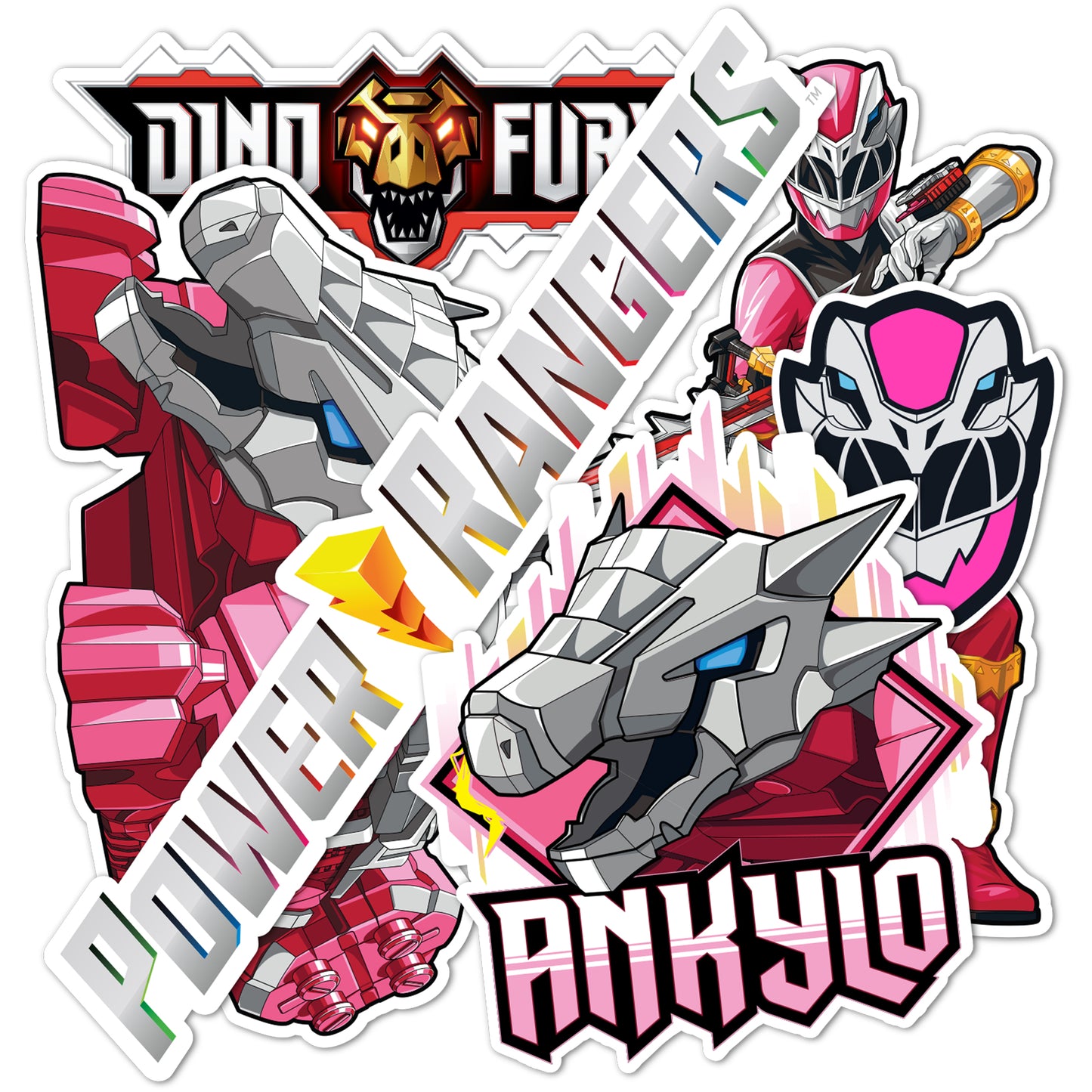 Power Rangers: Sticker Sheet PWR-00005