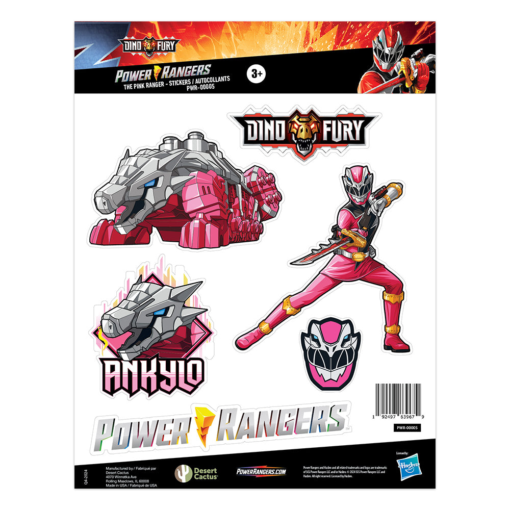 Power Rangers: Sticker Sheet PWR-00005