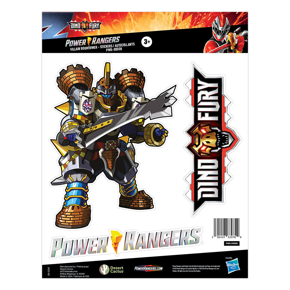 Power Rangers: Sticker Sheet PWR-00008