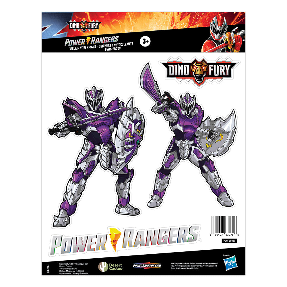 Power Rangers: Sticker Sheet PWR-00009