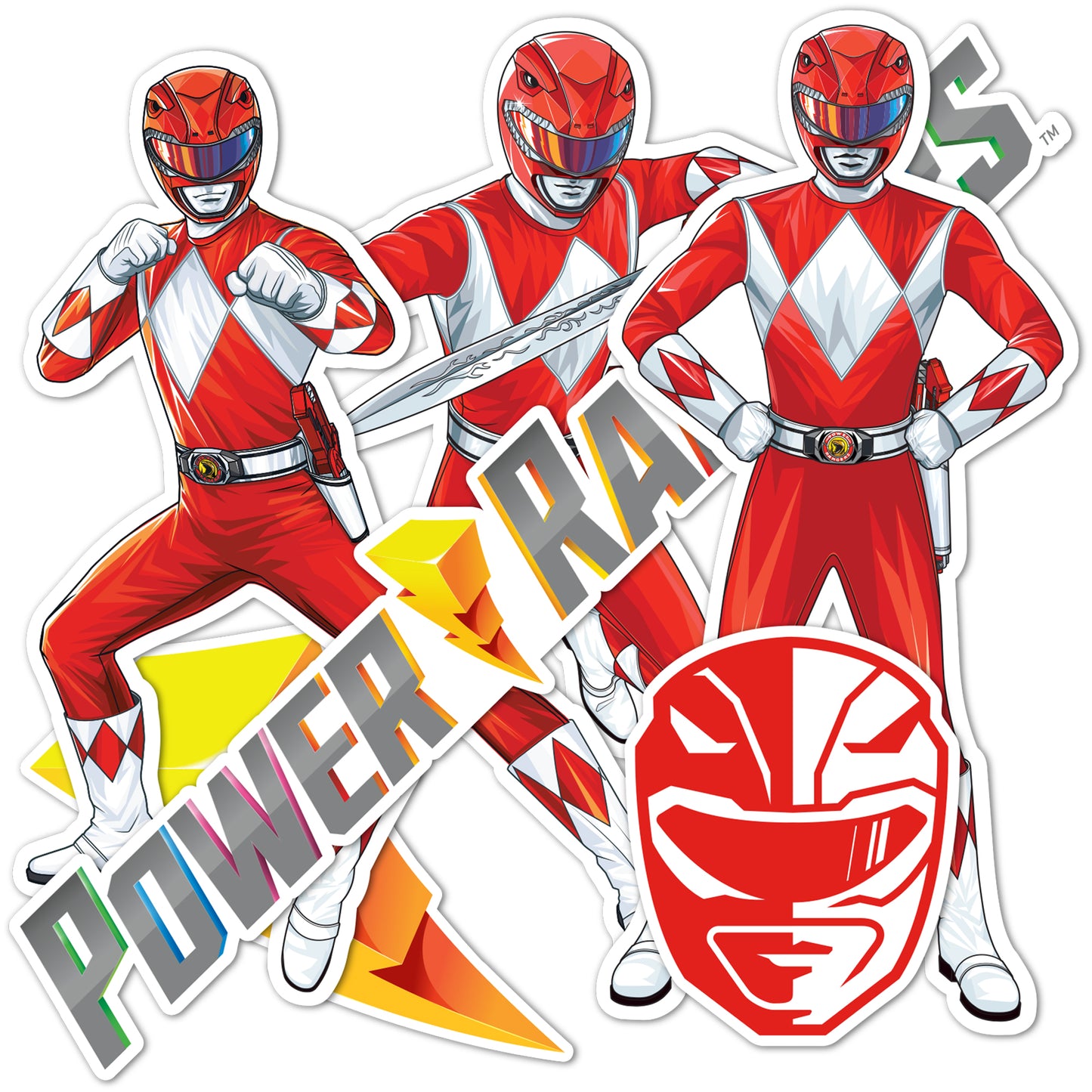 Power Rangers: Sticker Sheet PWR-00011