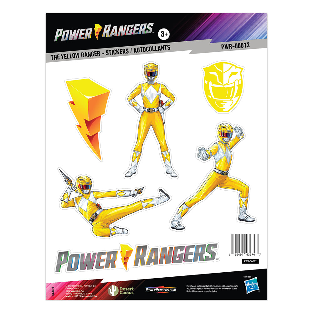 Power Rangers: Sticker Sheet PWR-00012