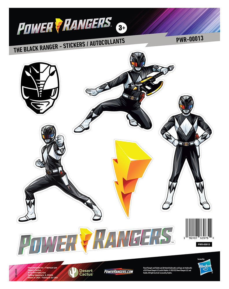 Power Rangers: Sticker Sheet PWR-00013