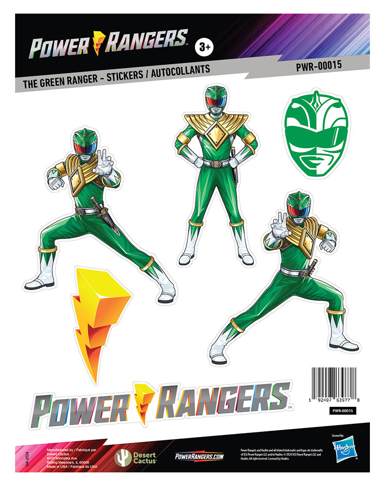 Power Rangers: Sticker Sheet PWR-00015