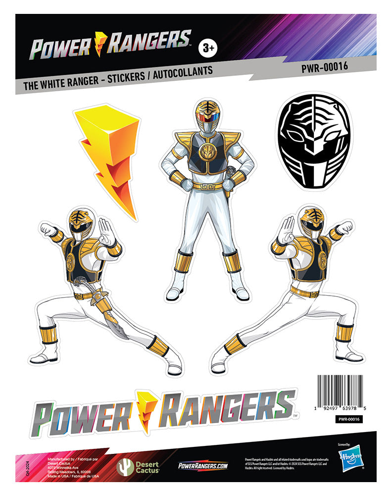 Power Rangers: Sticker Sheet PWR-00016