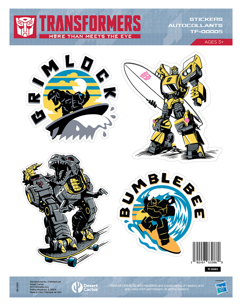 Transformers: Sticker Sheet TF-00005