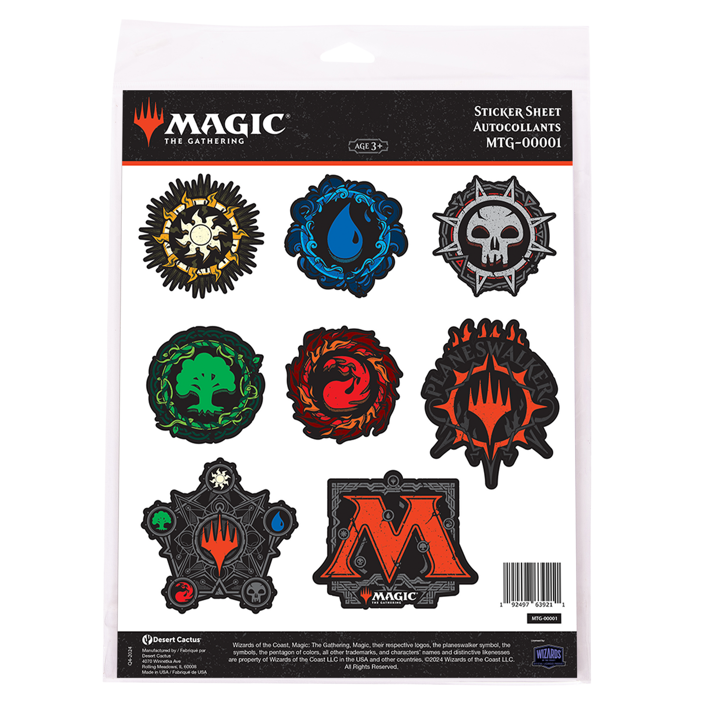 mtg card stickers for Sale A Sticky Unfinity Design |
