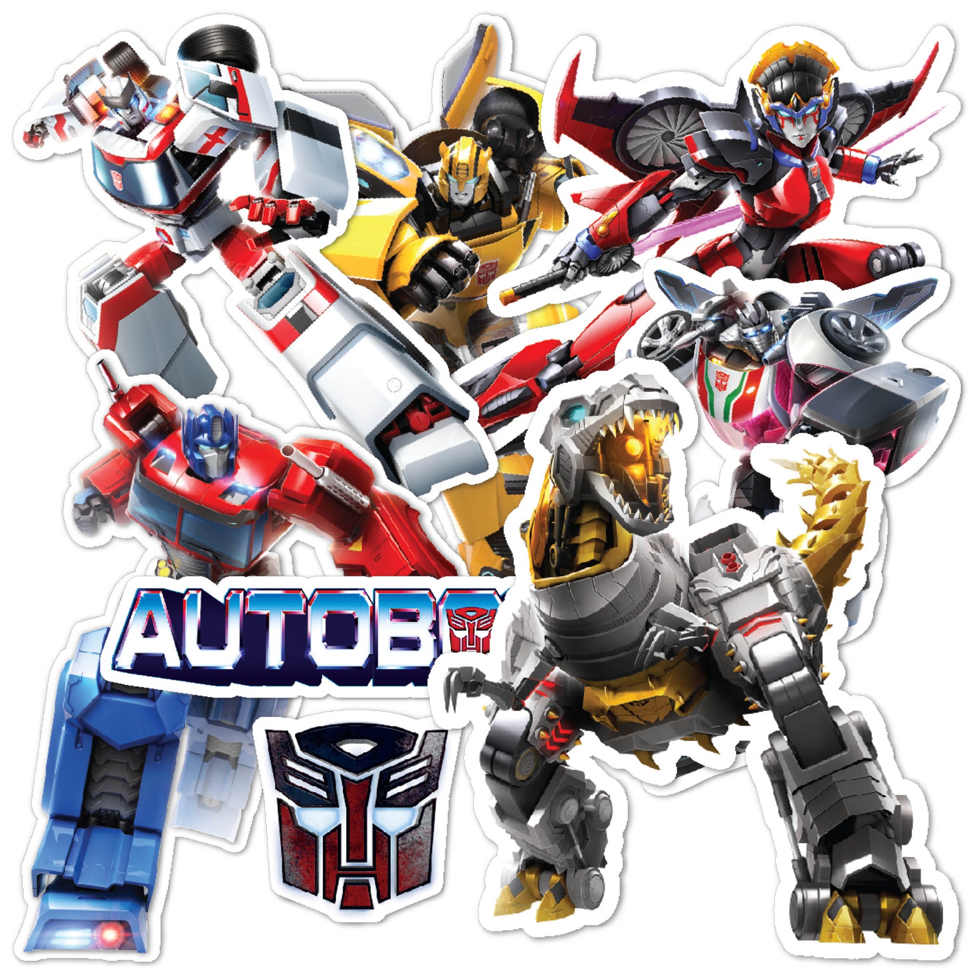 Transformers: Sticker Sheet TF-00001 – Desert Cactus Gaming