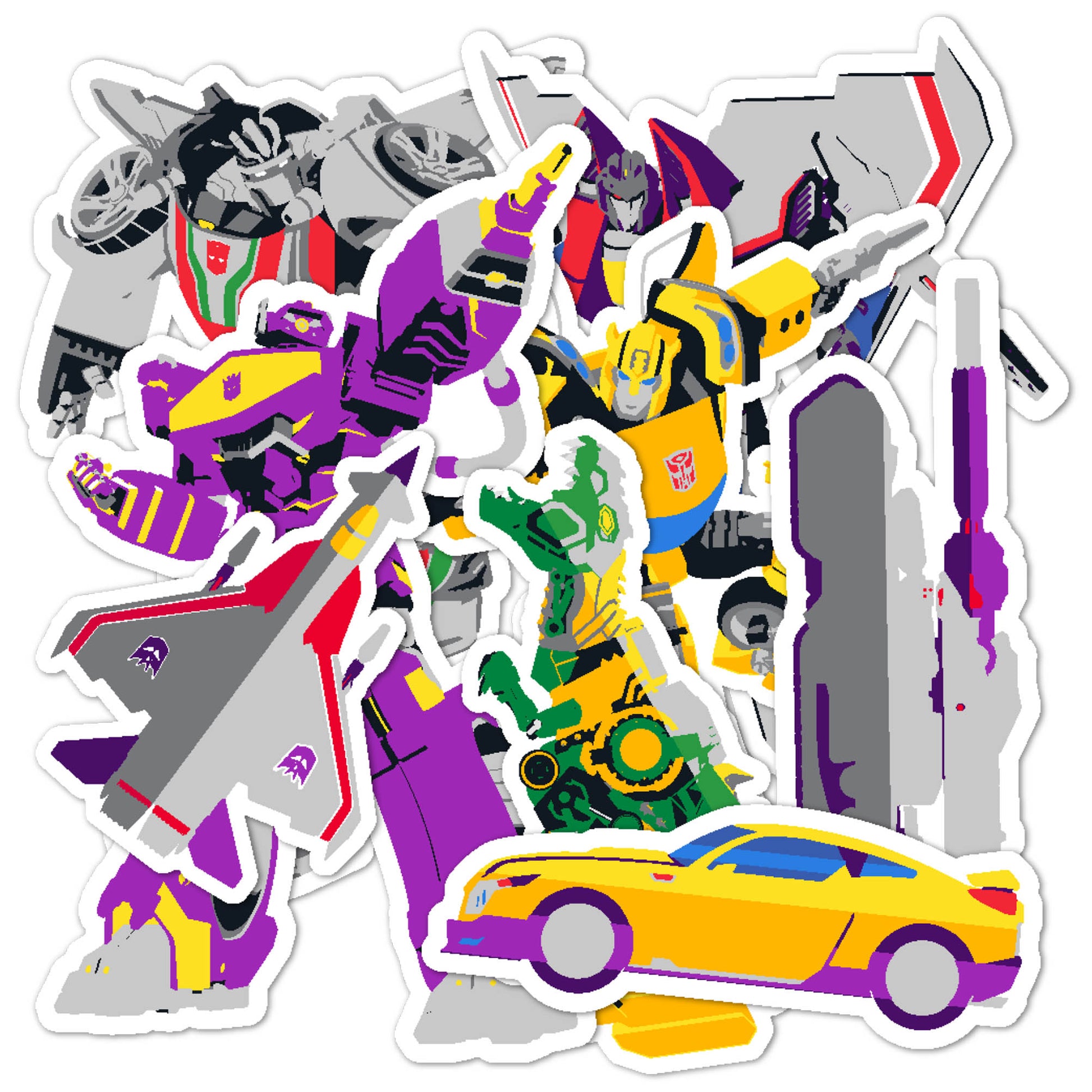 Transformers: Sticker Sheet TF-00003 – Desert Cactus Gaming