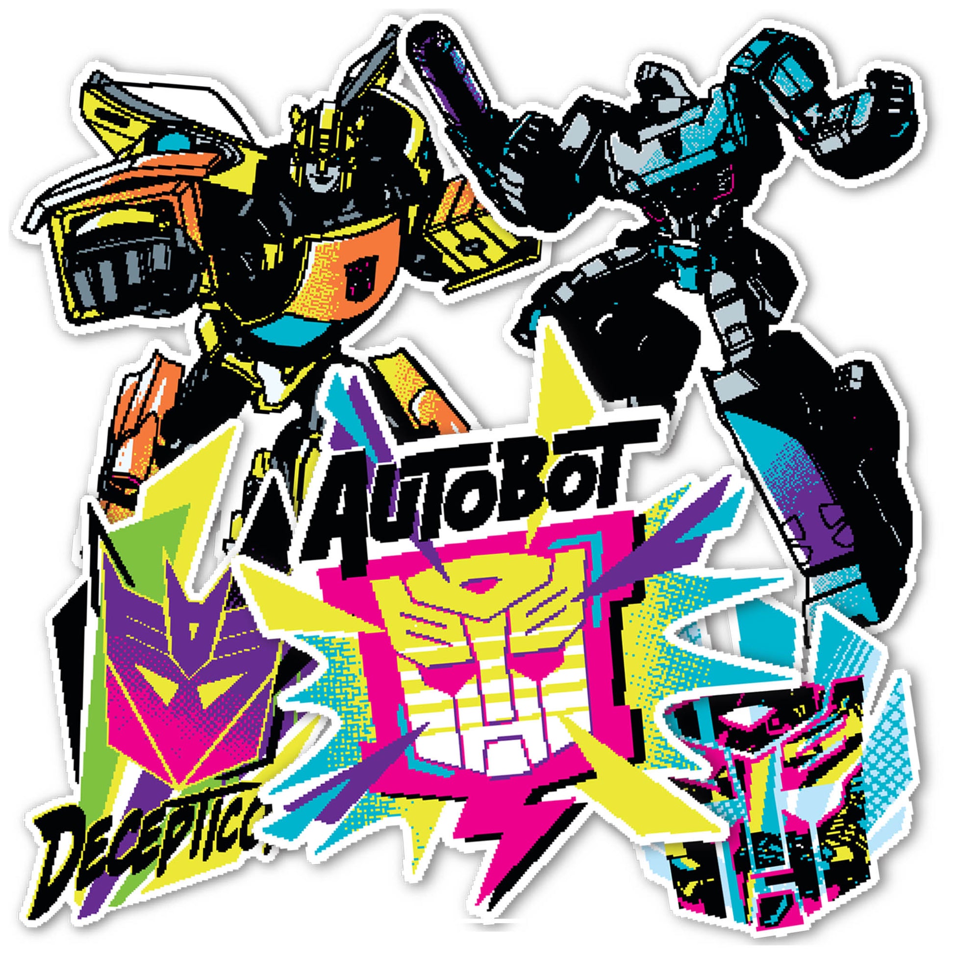 Transformers: Sticker Sheet TF-00008 – Desert Cactus Gaming
